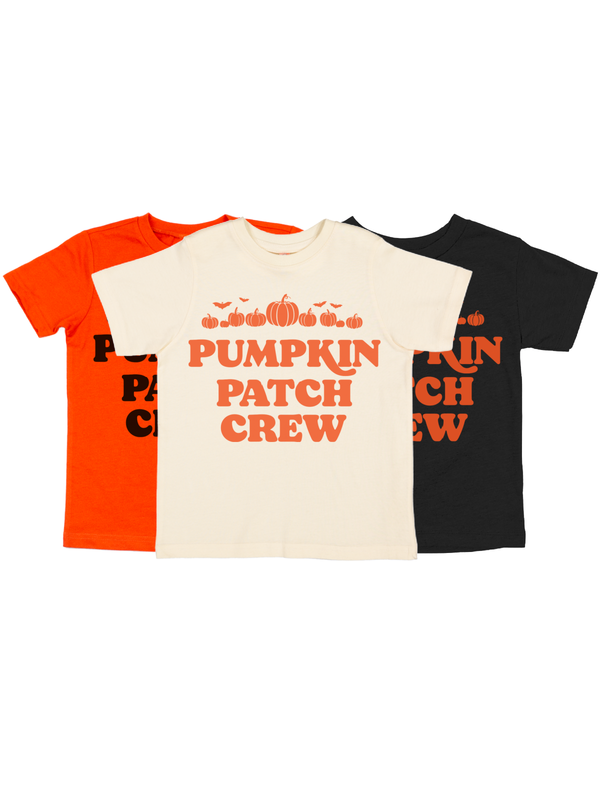 Pumpkin Patch Crew Kids Halloween Shirts