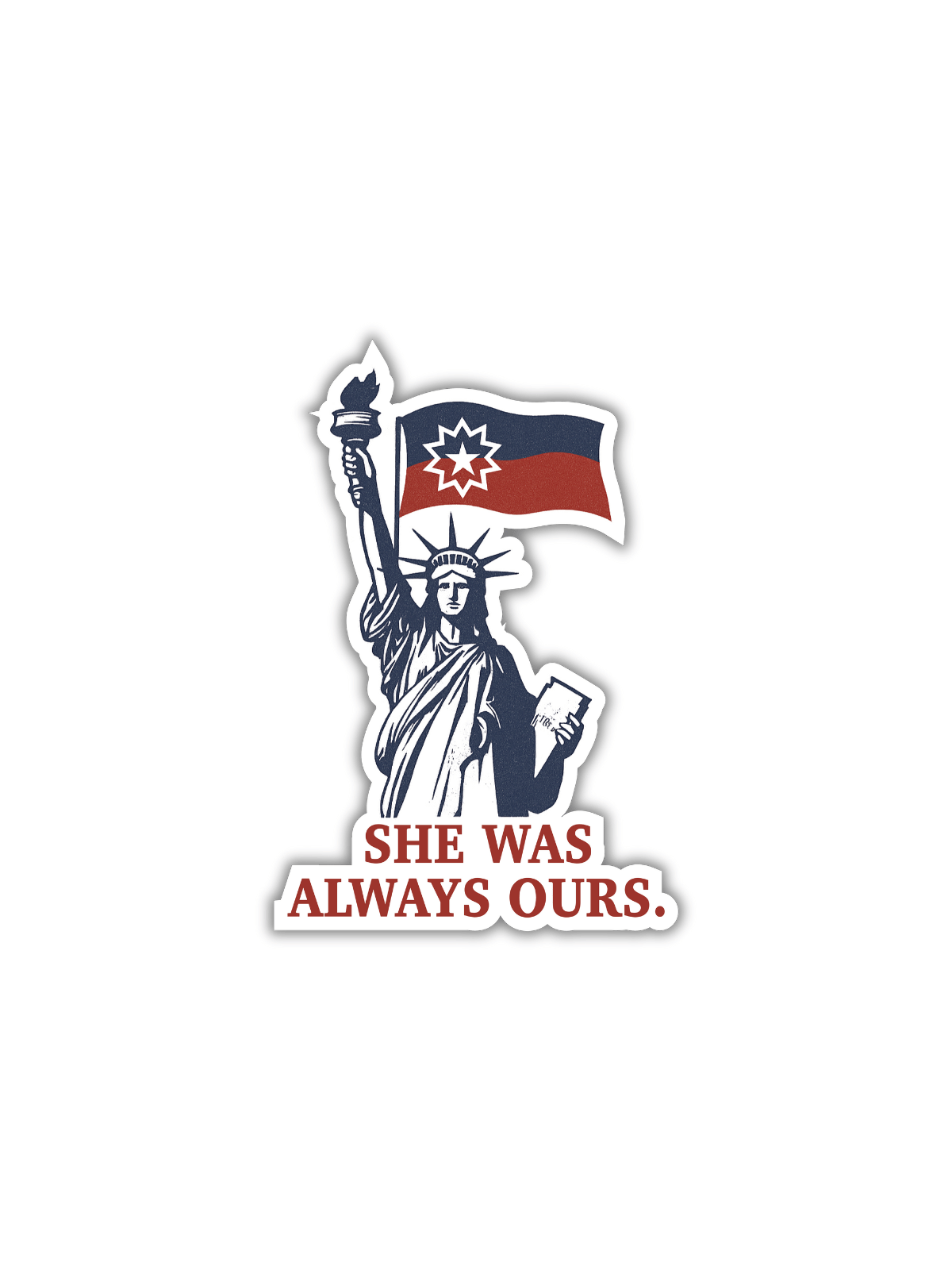 Juneteenth die cut vinyl stickers