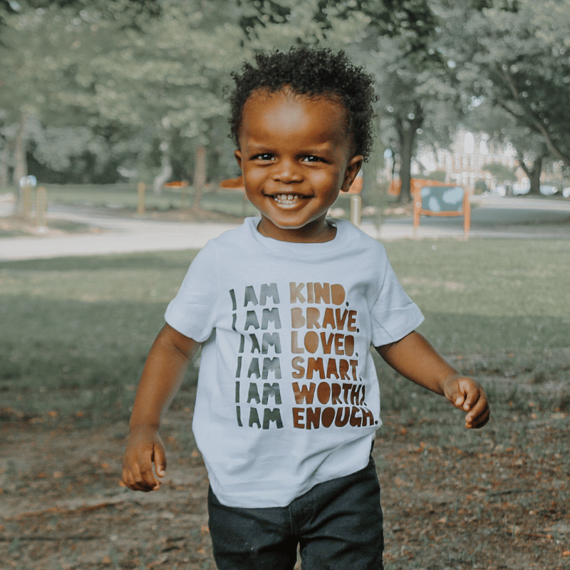 Kids in American Inspiring Shirts