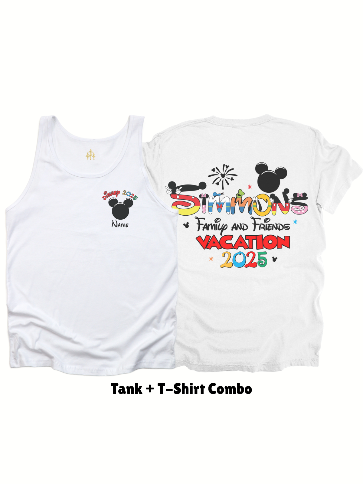 Simmons Family Reunion Tank + Shirt Set