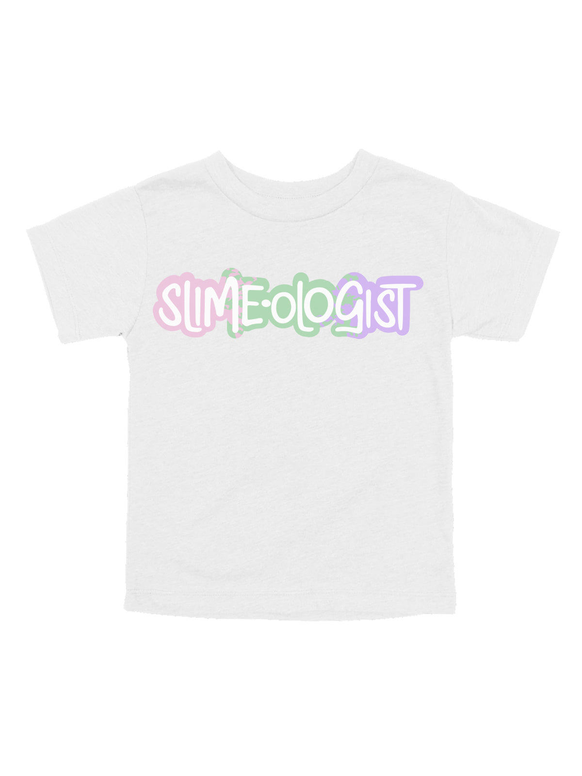 Slimeologist Kids White Shirt