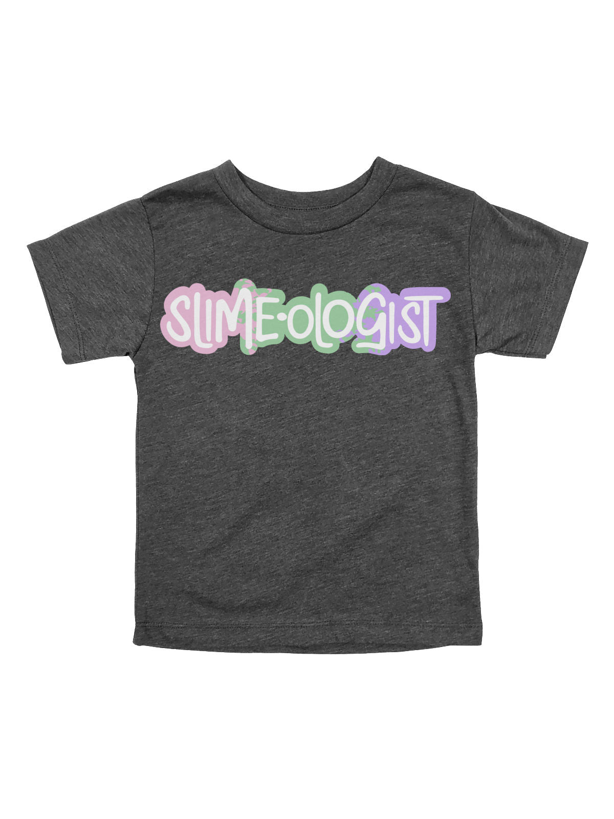 Slimeologist Kids Dark Gray Shirt