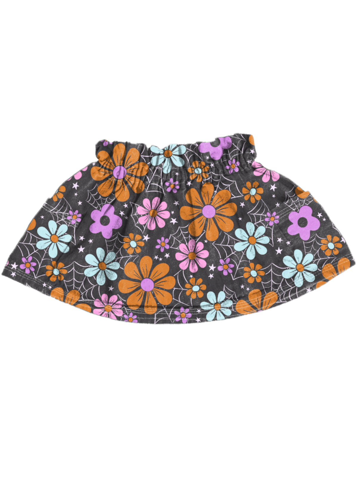 Girls Halloween Skirt in Spooky Cute