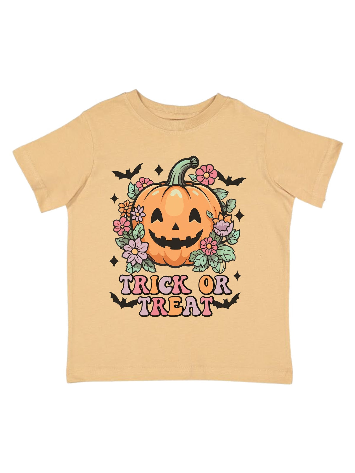 Trick or Treat JackoLantern Kids Halloween Pumpkin Shirt