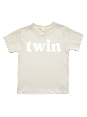 Twin Kids Shirt in Natural