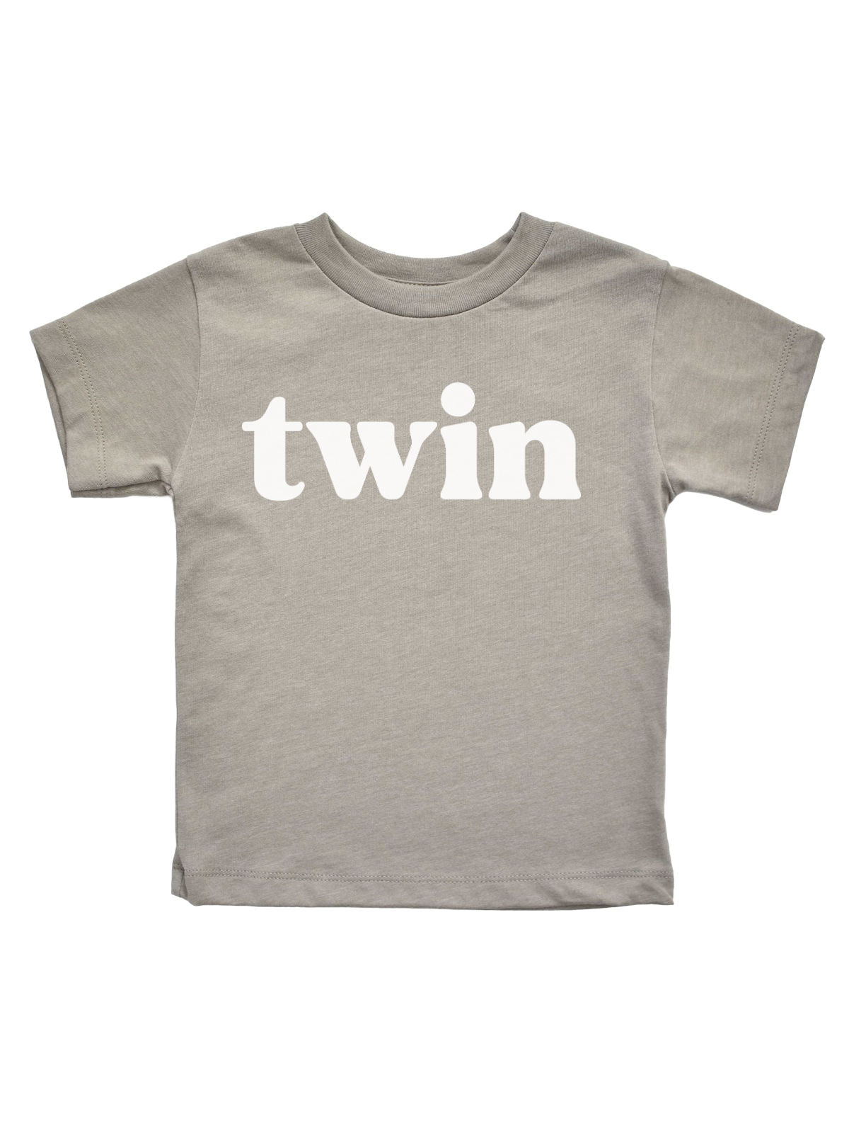 Twin Kids Shirt in Stone