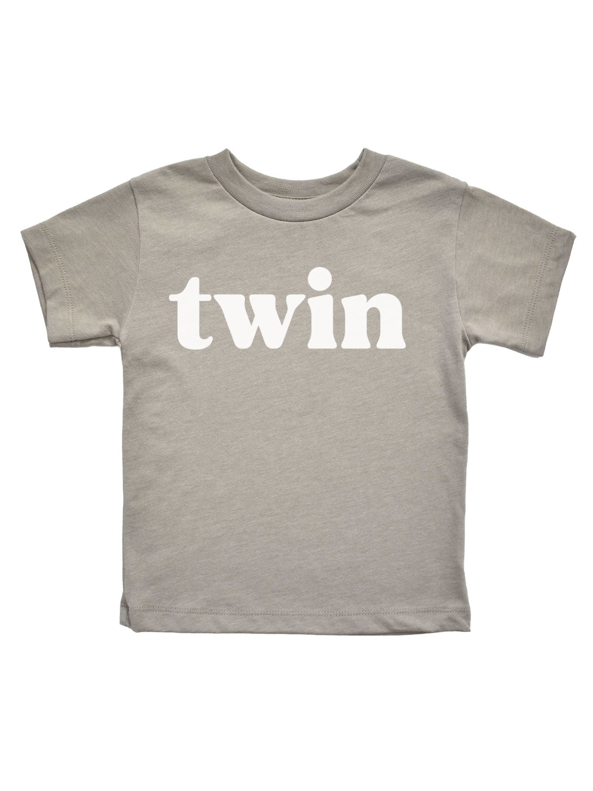 Kids Twin Shirt in Stone