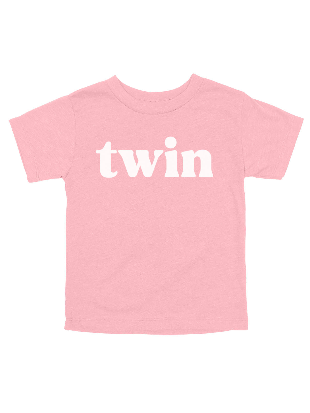 Twin Baby Girl Bodysuit in Pink
