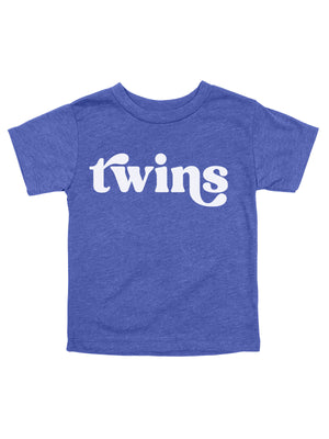 Twins Kids Shirt in Blue