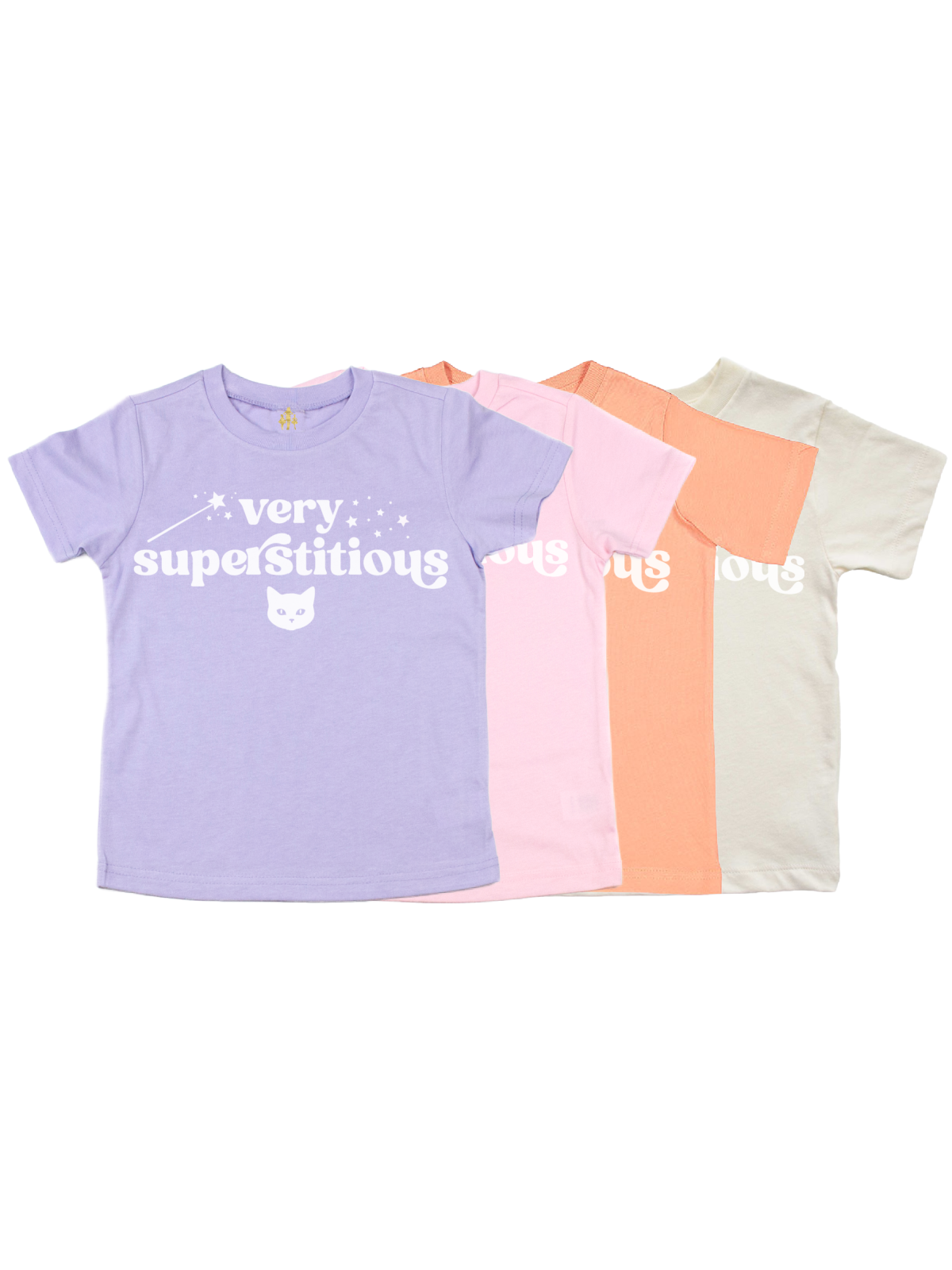 Very Superstitious Girls Halloween Shirts