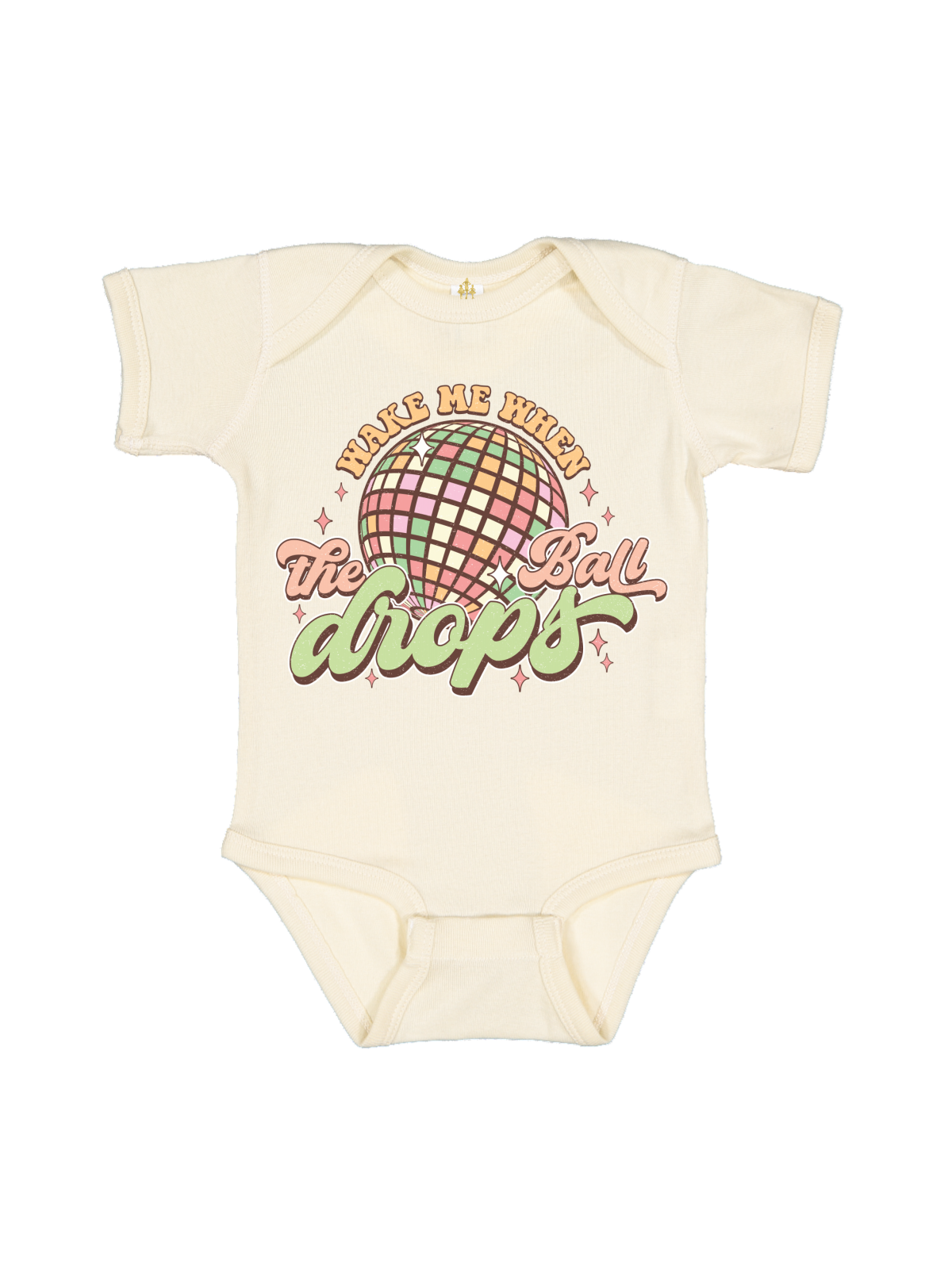 Wake Me When the Ball Drops Baby Long Sleeve Bodysuit