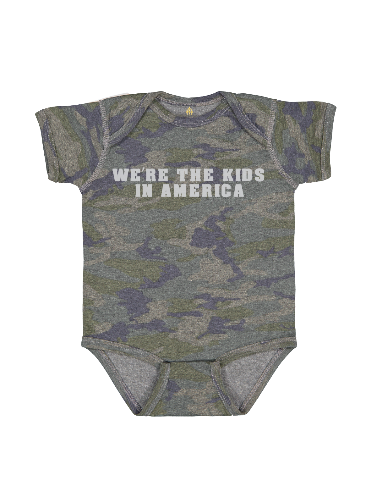 We're the Kids in America Infant Activist Outfit