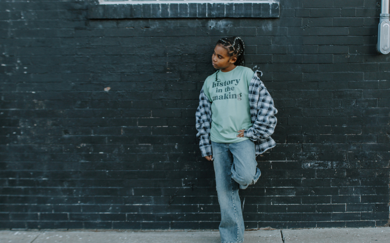 History in the Making Kids Women's History Month Shirt