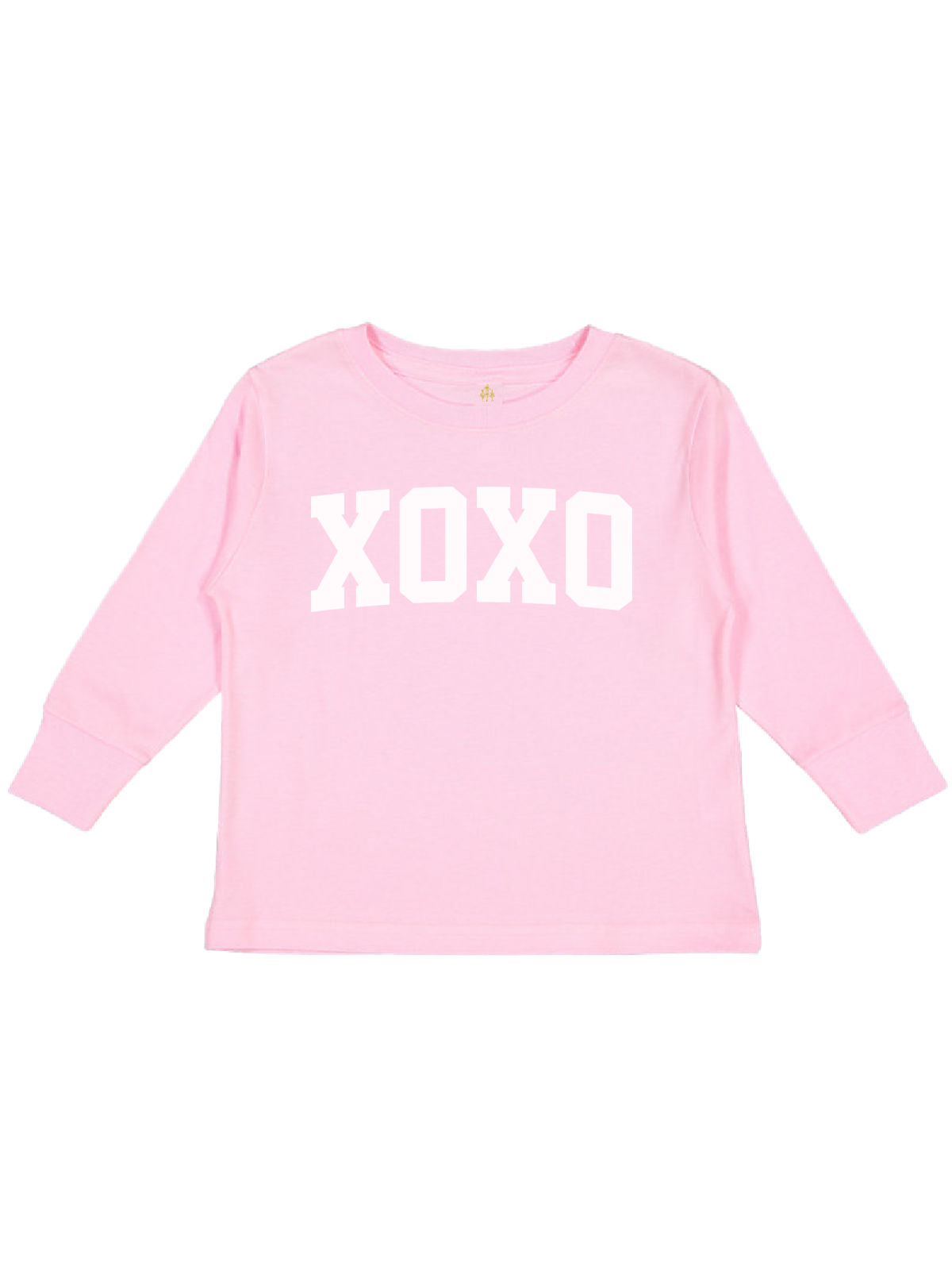 XOXO Girls Valentine's Day Short Sleeve Red Shirt