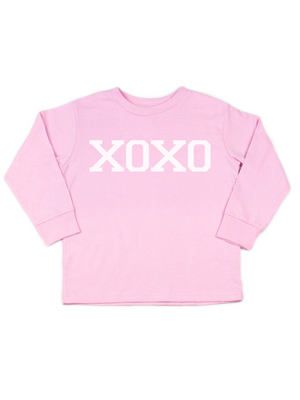 XOXO Girls Long Sleeve Valentine's Day Shirt