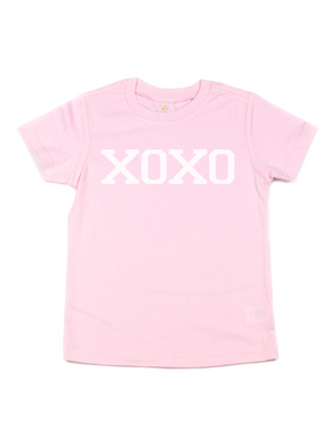 XOXO Girls Short Sleeve Valentine's Day Shirt
