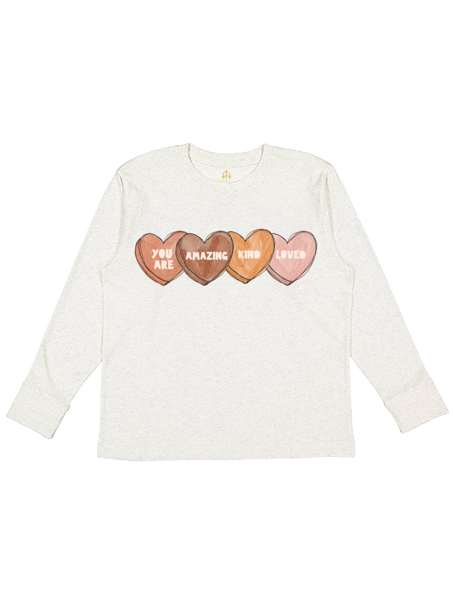 Kids Valentine's Day Long Sleeve Shirt