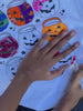DIY coloring pumpkin candy bucket tee
