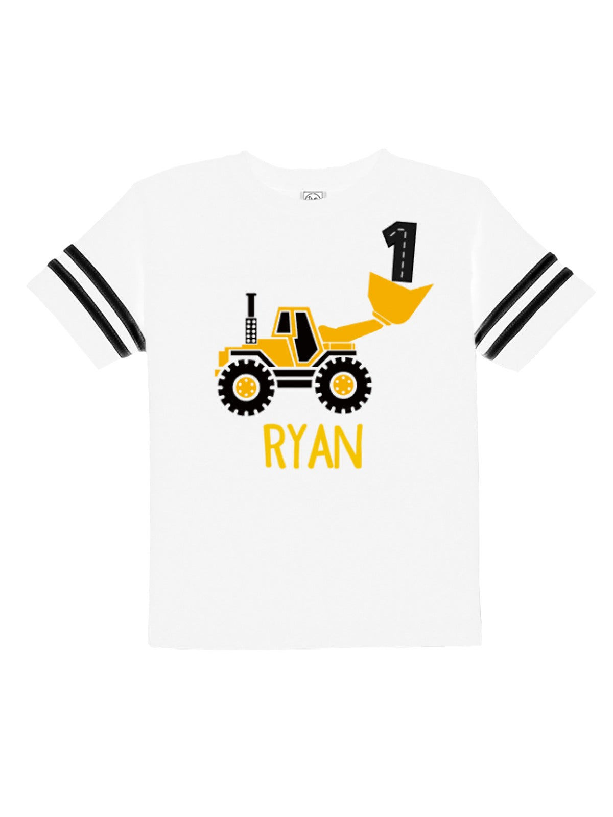 Personalized Construction Truck T-Shirt