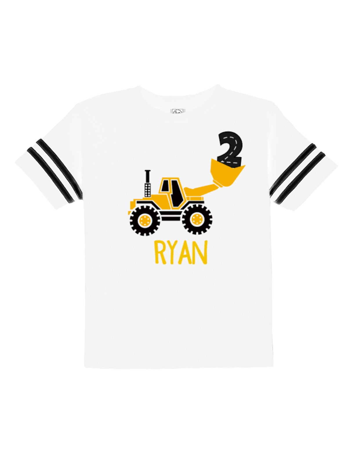 Personalized Construction Truck T-Shirt