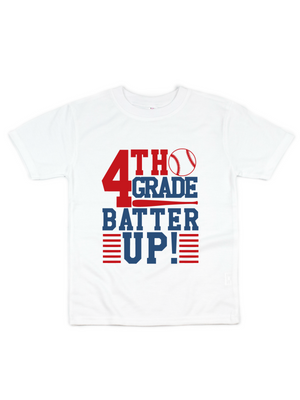 4th grade batter up shirt