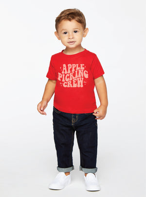 Apple Picking Crew Kids Shirt