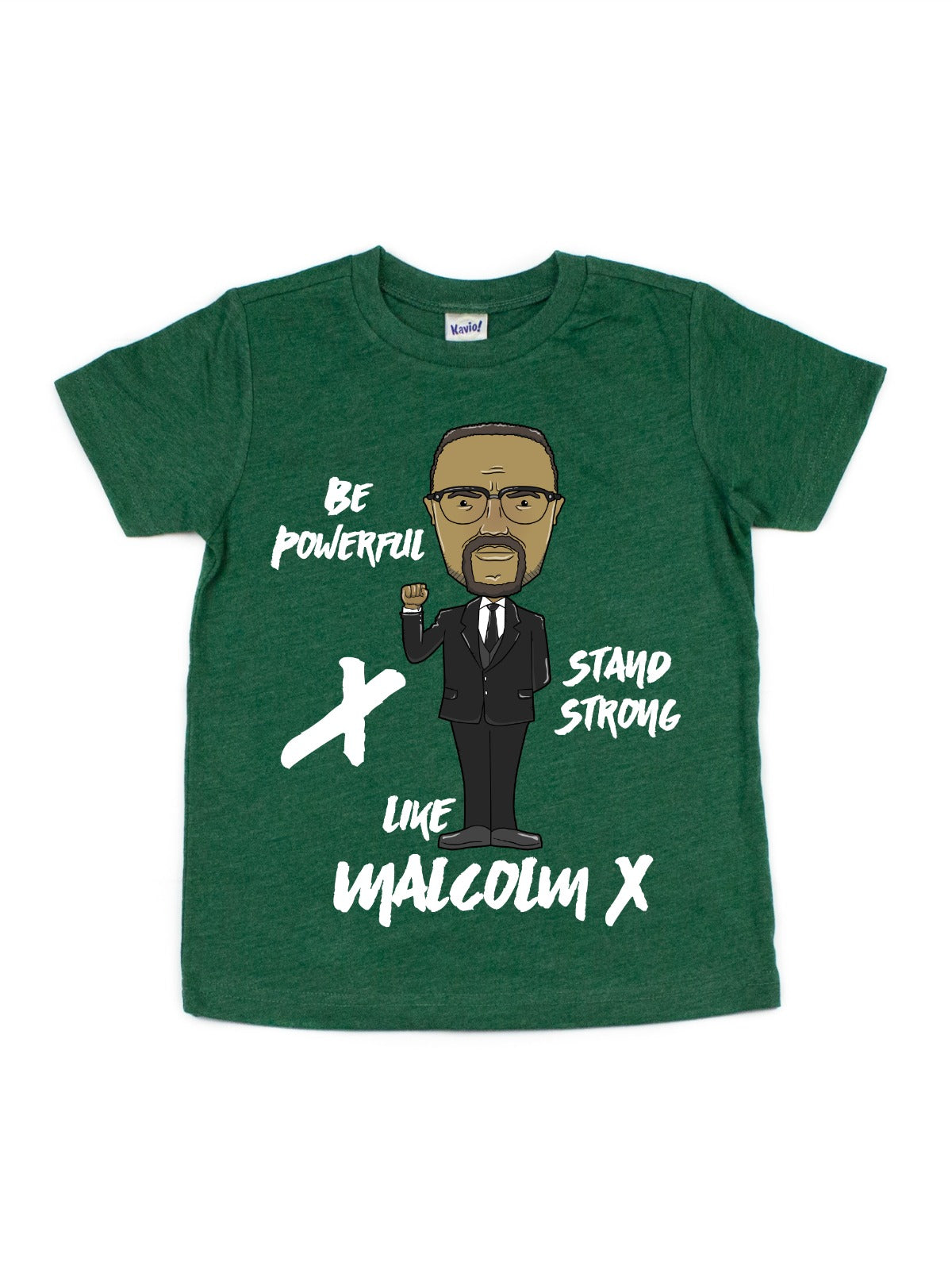 Kids Malcolm X black history shirt