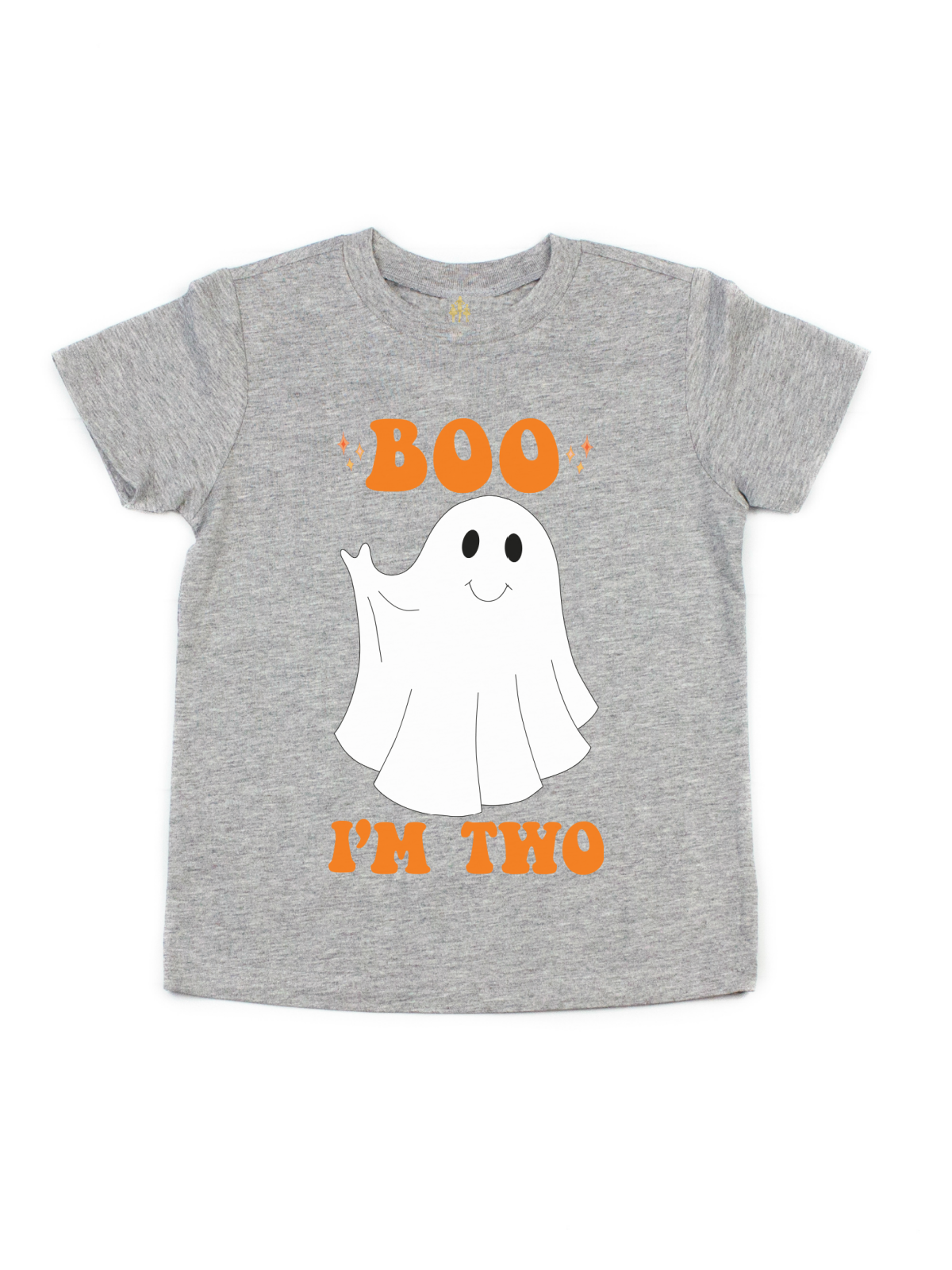 Boo I'm Two Boys Ghost Second Birthday Shirt