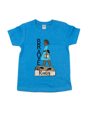 Brave like Ruby Bridges Civil Rights Shirt for Kids