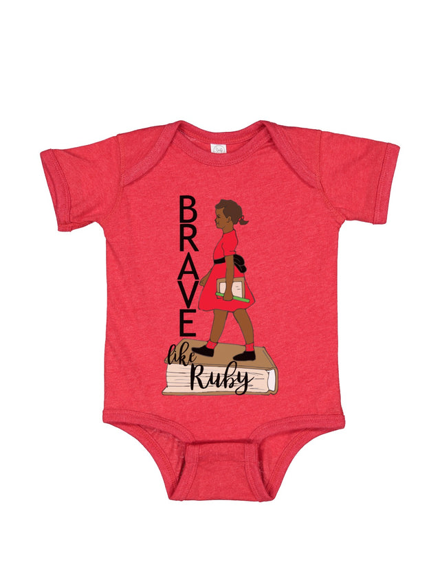 Brave like Ruby Bridges Civil Rights Baby Bodysuit 