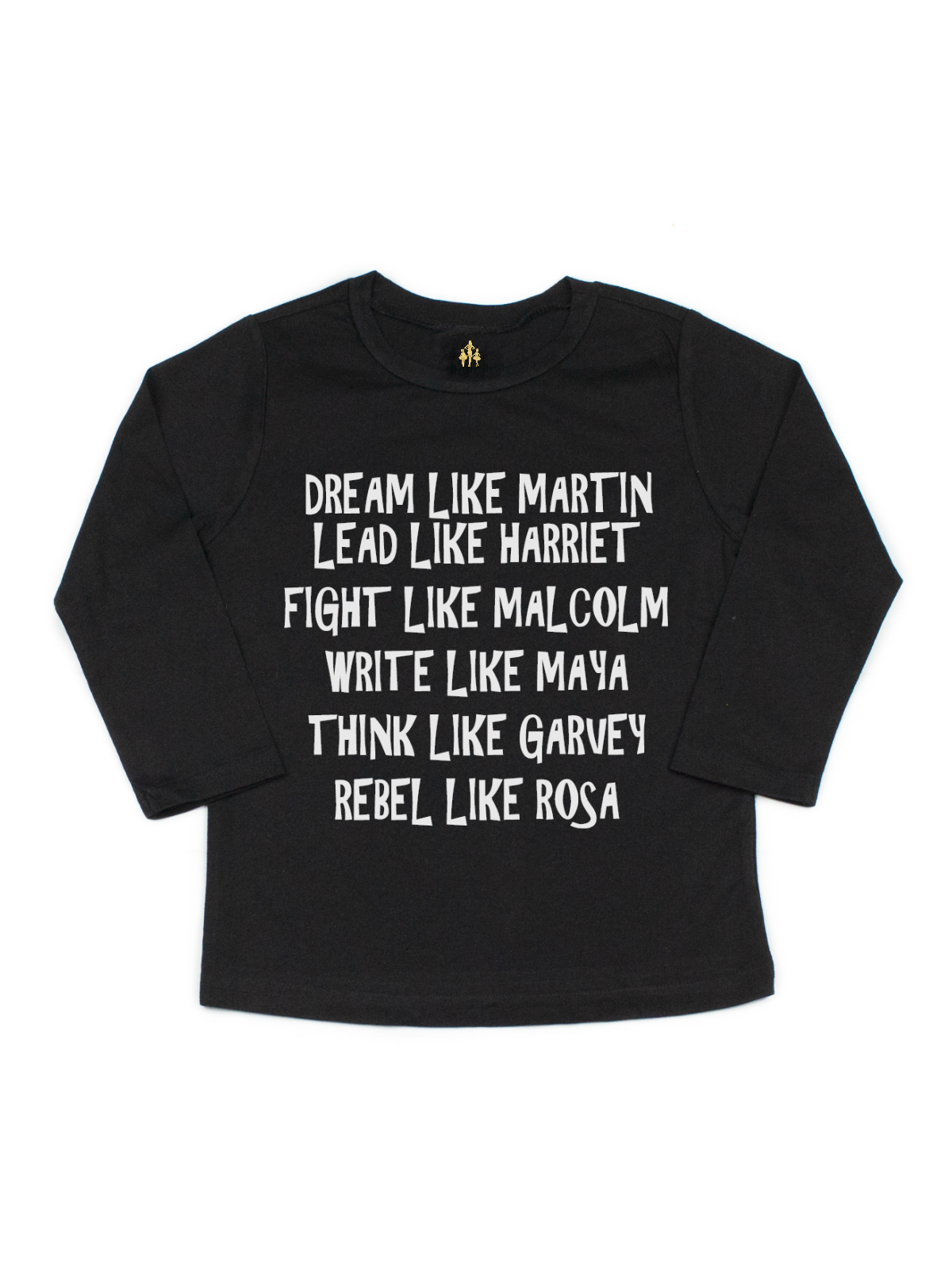 Dream like Martin Kids Black History Shirt, Long Sleeve