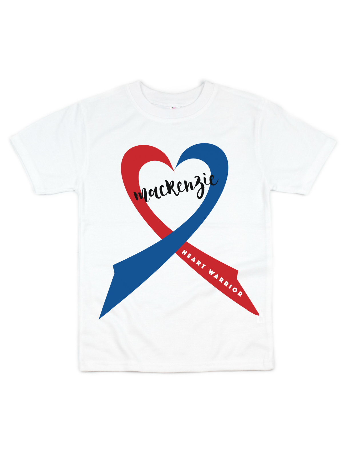 Kids CHD Ribbon Heart Shirt Awareness | MMofPhilly