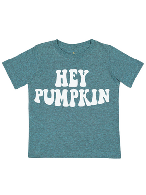 Hey Pumpkin Kids Shirt - Flamingo