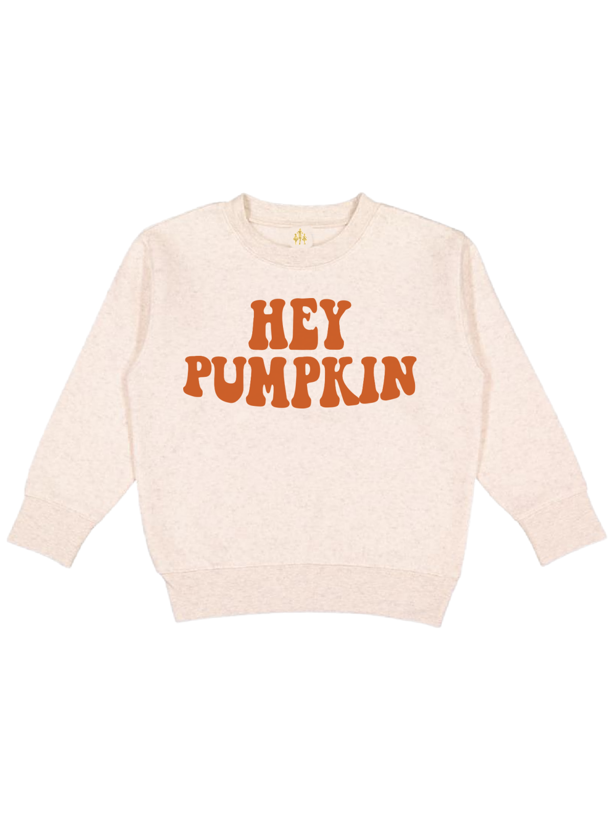 Hey Pumpkin Fall Kids Sweatshirt