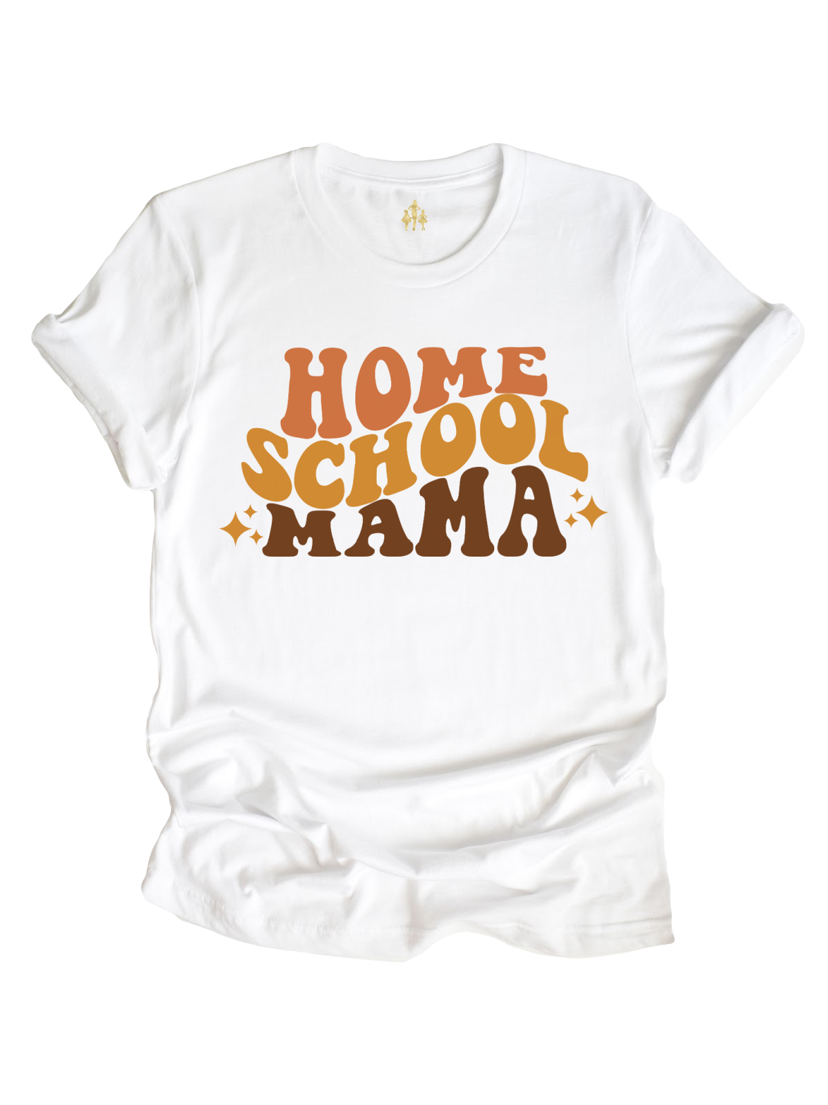 Homeschool Mama Shirt in White