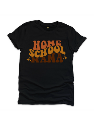 Homeschool Mama Shirt in Black