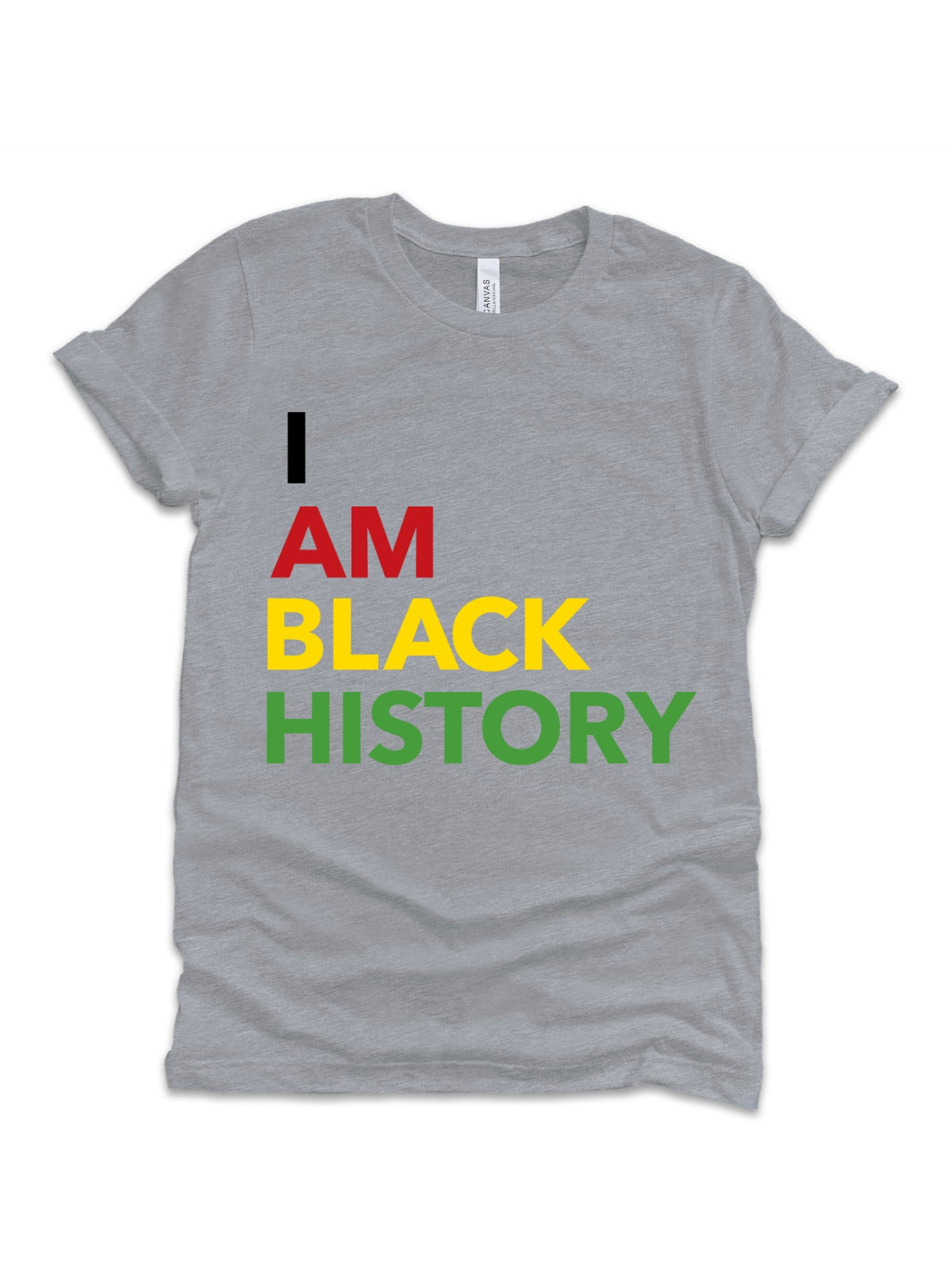 I Am Black History Adult Shirt