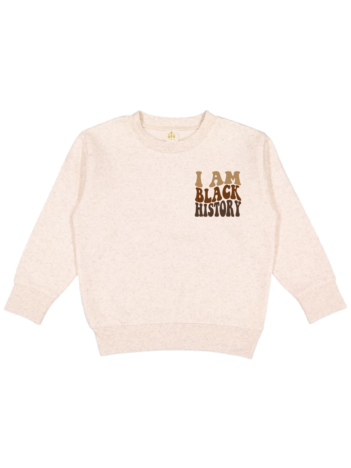 I Am Black History Kids Sweatshirt