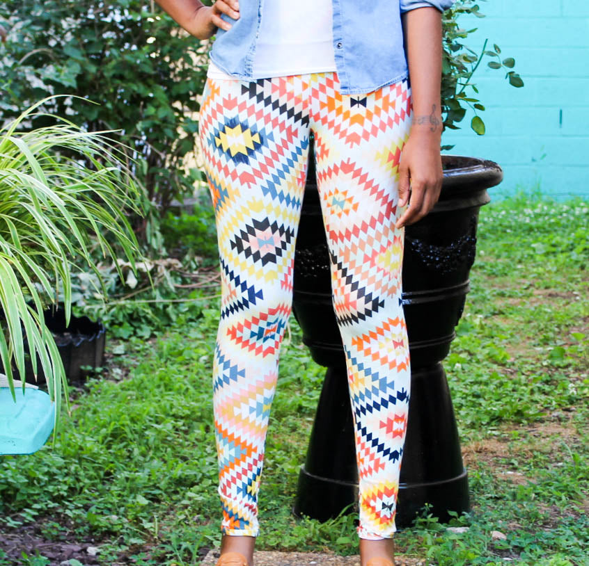 Tribal Printed Women's Leggings