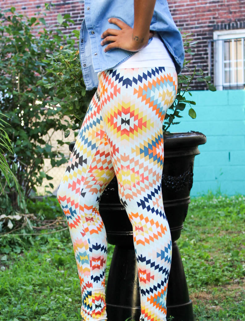 Tribal Printed Women's Leggings
