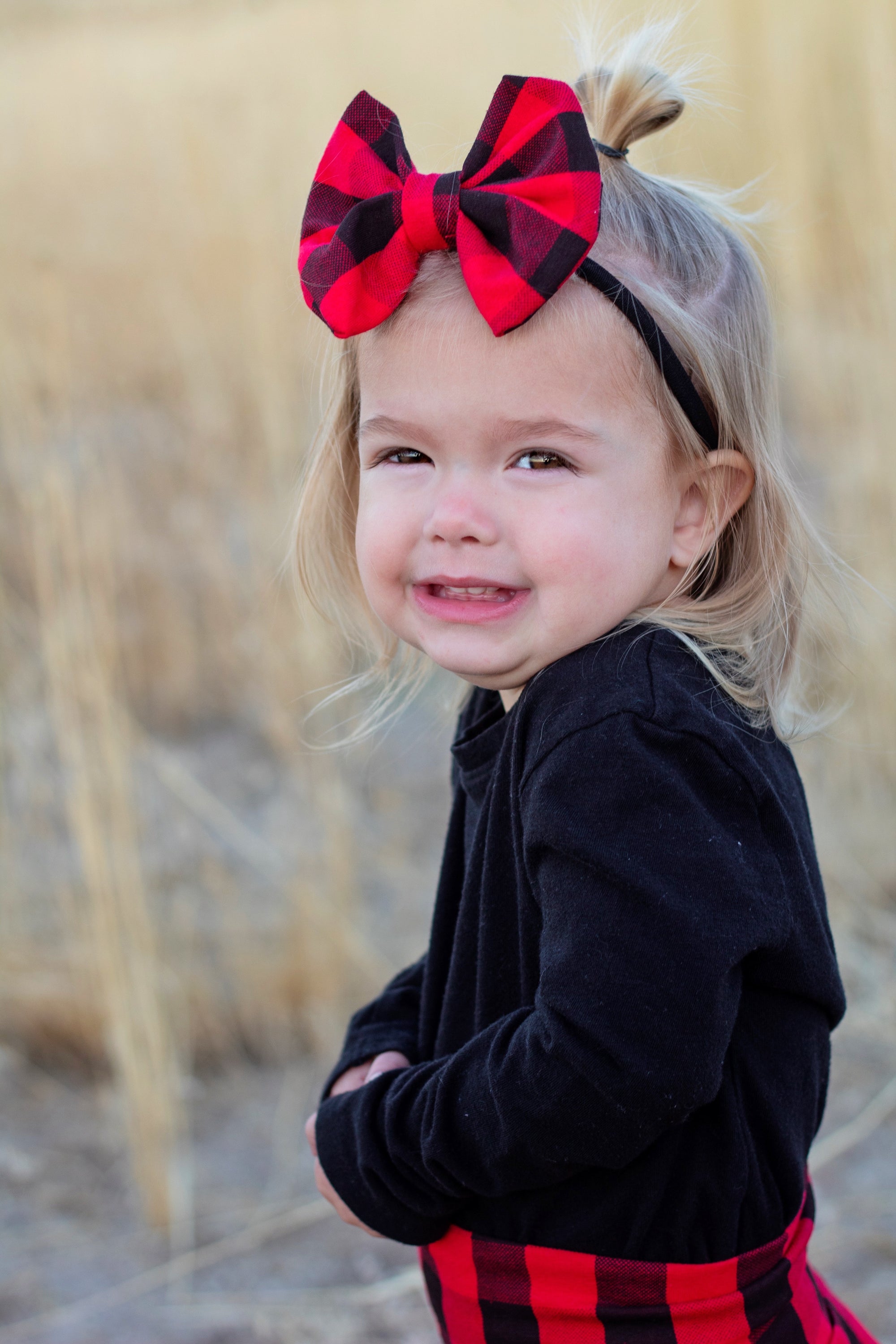 girls christmas skirt set