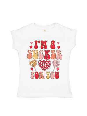 I'm a Sucker for You Kids Candy Valentine's Day Shirt