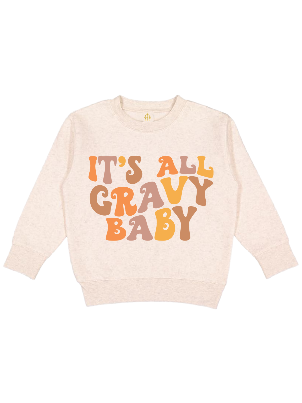 It's All Gravy Baby Kids Thanksgiving Day Sweatshirt