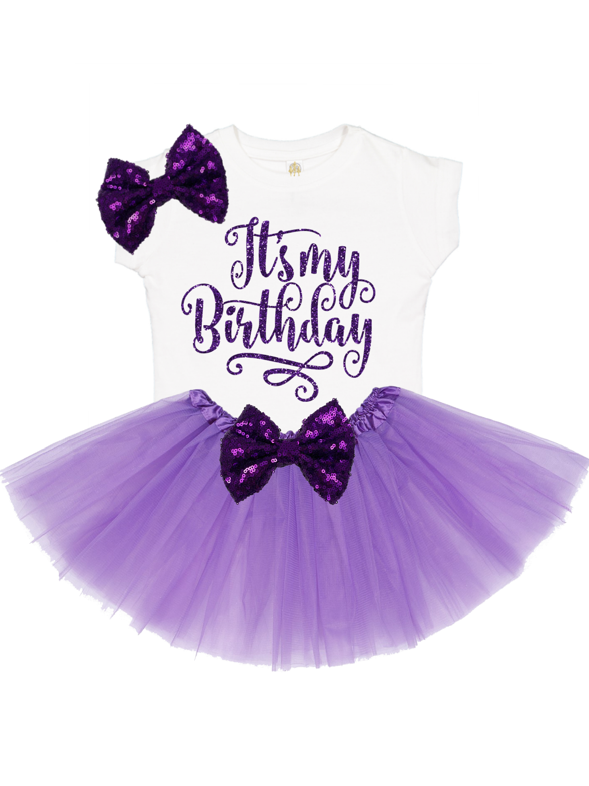 it's my birthday girls purple tutu outfit