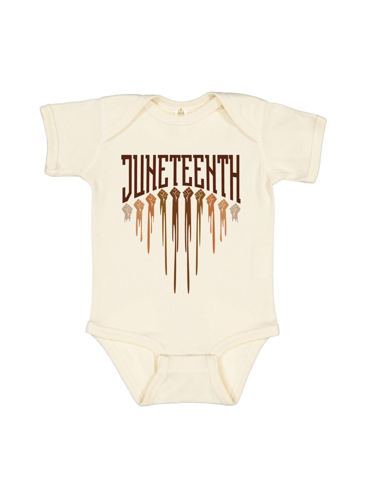 Shades of Fists Juneteenth Baby Bodysuit