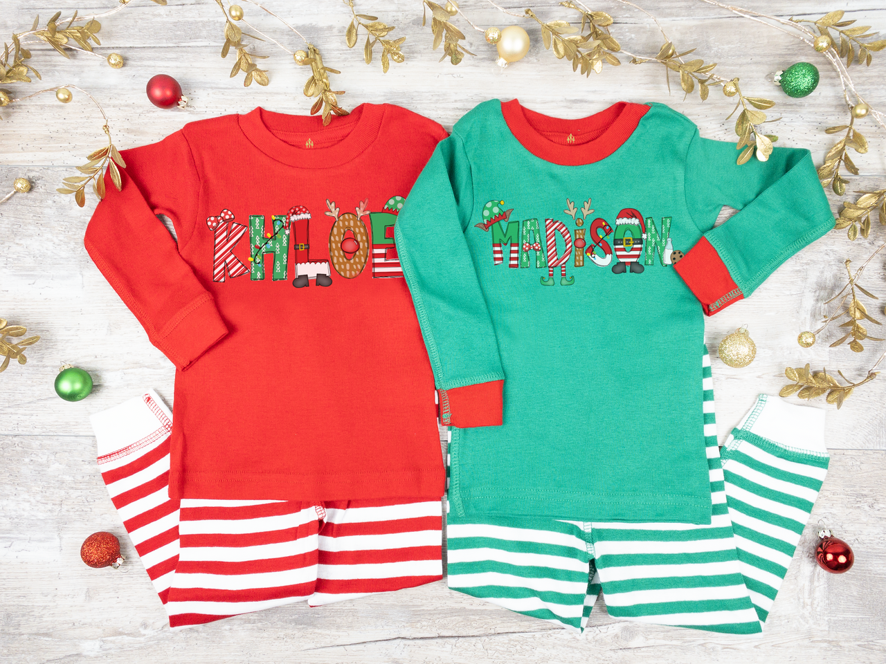 Kids Christmas Even Holiday Pajamas