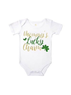 Mommy's Lucky Charm Girls Tutu Outfit