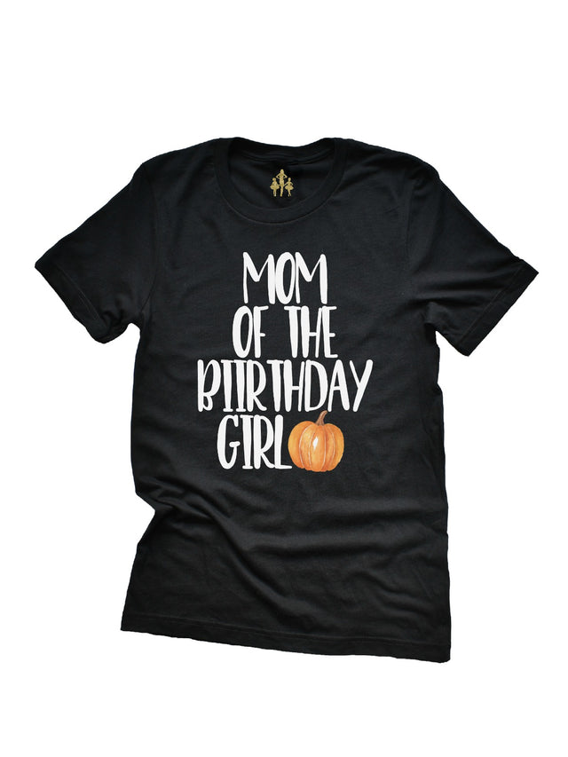 pumpkin birthday mom t-shirt