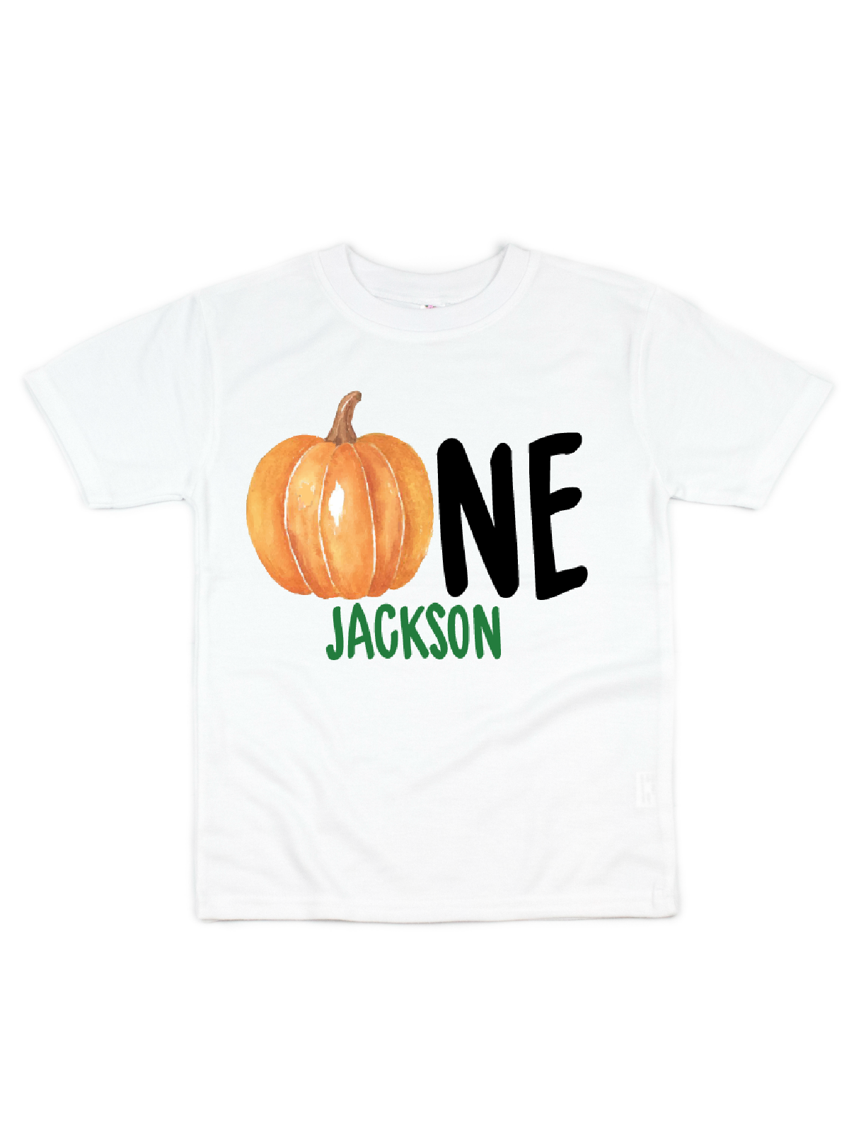 boys pumpkin first birthday shirt