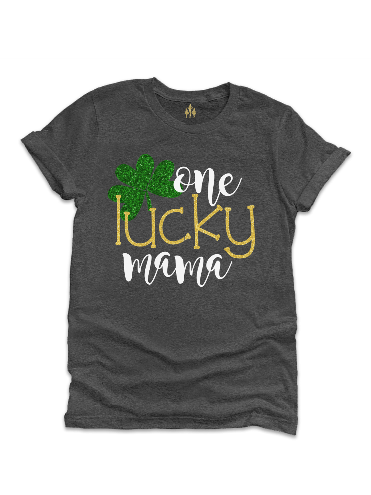 Lucky Mama and Lucky Kiddo Matching St. Patrick's Day Shirts